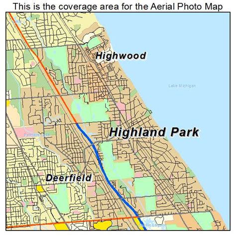 Highland Park, IL Map & Directions .